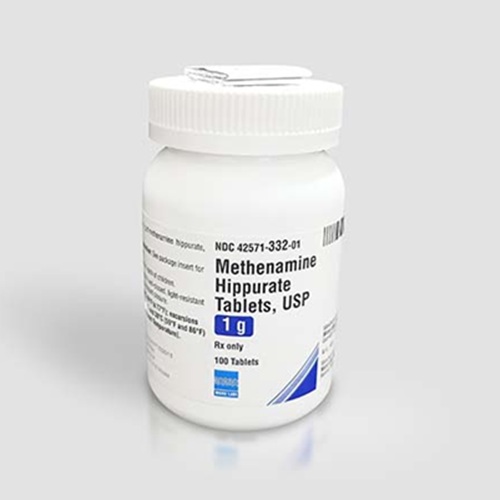 Methenamine (Hiprex, Urex)